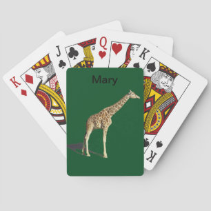 Giraffe Pokerkaarten