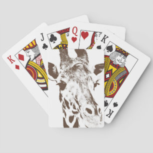 Giraffe Pokerkaarten