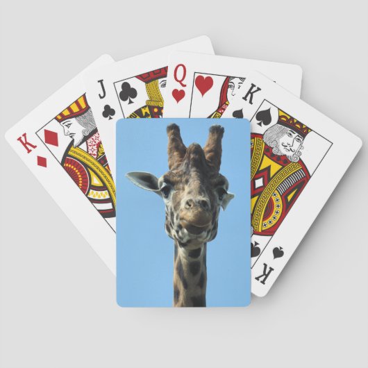 GIRAFFE POKERKAARTEN (Achterkant)