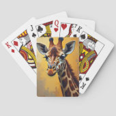 Giraffe Pokerkaarten (Achterkant)