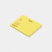 Giraffe Polka Dot Cuteness Post-it® Notes (Schuin)