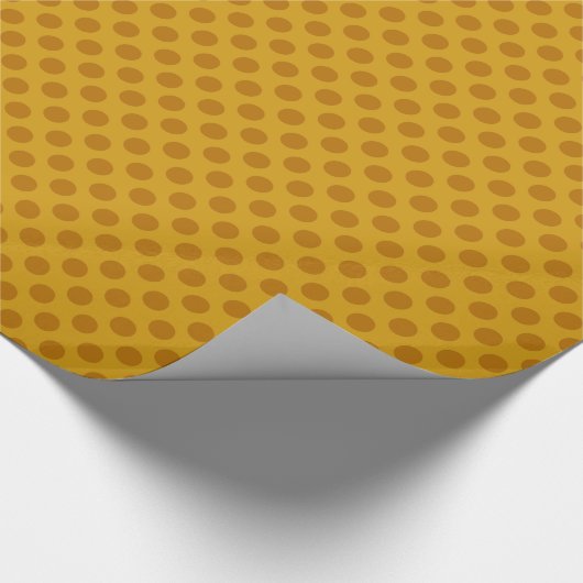 Giraffe Polkadots Cadeaupapier (Hoek)