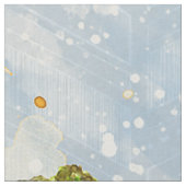 Giraffe Portrait Animal Afbeelding Stof (Close Up)