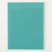 Giraffe Portrait Gepersonaliseerde Naam Planner (Achterkant)