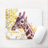 Giraffe Portrait Muismat (Met muis)