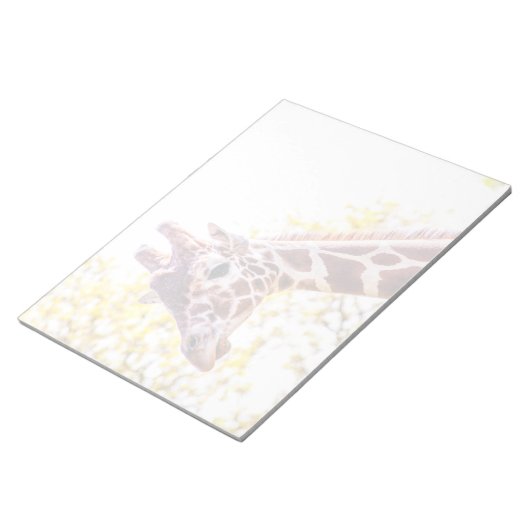Giraffe Portrait Notitieblok (Schuin)