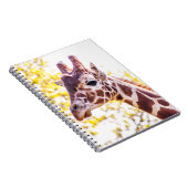 Giraffe Portrait Notitieboek (Rechterzijde)