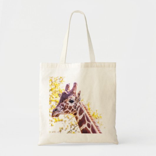 Giraffe Portrait Tote Bag (Voorkant)