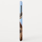 Giraffe Portret aangepaste monogram telefoongevall Case-Mate iPhone Case (Achterkant/links)