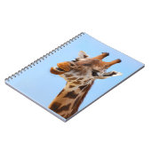 Giraffe Portret notitieboek (Linkerzijde)