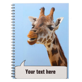 Giraffe Portret notitieboek