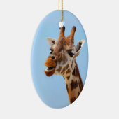 Giraffe Portret ornament (Rechts)