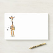 Giraffe Post-it® Notes (Op bureau)
