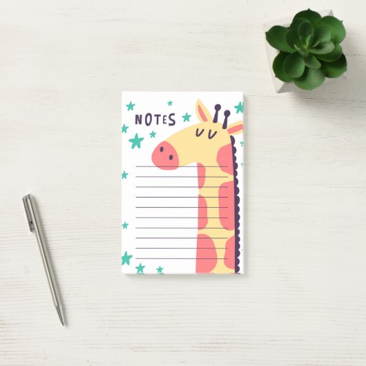 Giraffe Post-It-notities Post-it® Notes (Kantoor)