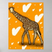 Giraffe Poster (Voorkant)