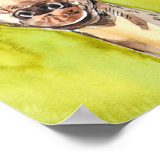 Giraffe Poster (Hoek)