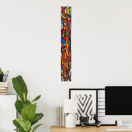 Giraffe Poster (Thuiskantoor)