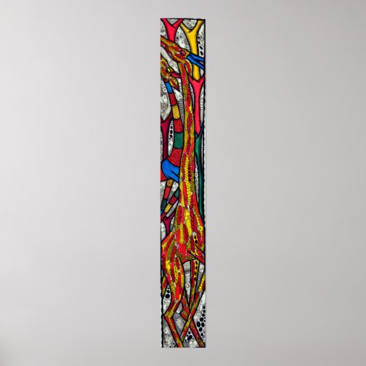 Giraffe Poster (Voorkant)