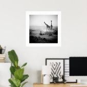 Giraffe Poster (Thuiskantoor)