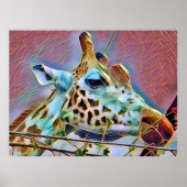 GIRAFFE POSTER (Voorkant)