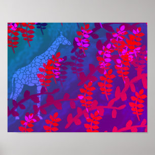 Giraffe Poster