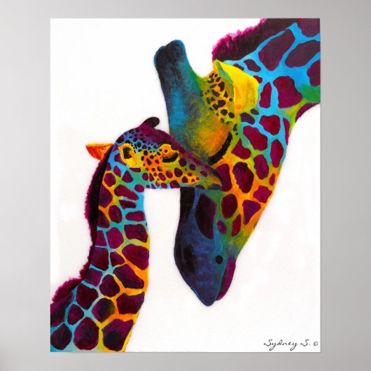 Giraffe Poster (Voorkant)