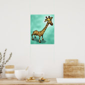 Giraffe Poster (Keuken)