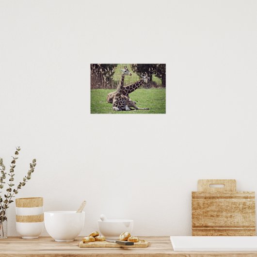 Giraffe Poster (Keuken)