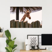 Giraffe Poster (Thuiskantoor)