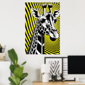 Giraffe Poster (Thuiskantoor)