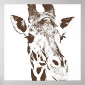 Giraffe Poster (Voorkant)