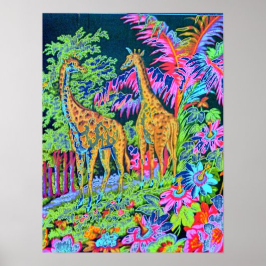 Giraffe Poster (Voorkant)