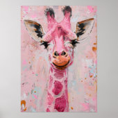 GIRAFFE 🦒 POSTER (Voorkant)