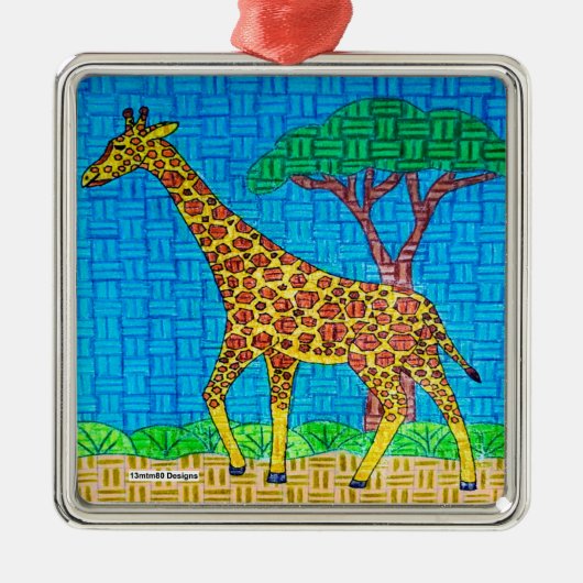 Giraffe - Premium Ornament (Voorkant)