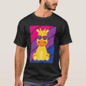 Giraffe Pride Bisexual Flag LGBTQ Proud Ally Pride T-shirt (Voorkant)