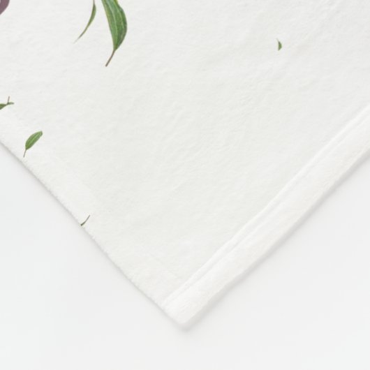 Giraffe Print Baby fleece deken (Hoek)