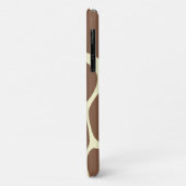 Giraffe Print, bruine Giraffe, Animal Print, Oerwo Case-Mate iPhone Case (Achterkant/links)