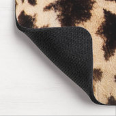 Giraffe Print, bruine Giraffe, Animal Print, Oerwo Muismat (Hoek)