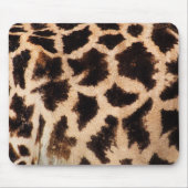Giraffe Print, bruine Giraffe, Animal Print, Oerwo Muismat (Voorkant)