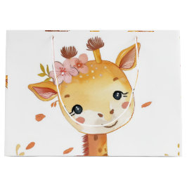 "Giraffe Print Decoratieve Gift Bag" Groot Cadeauzakje