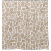 Giraffe Print Douchegordijn (Voorkant)