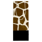  Giraffe Print Gift Bag Wijn Cadeautas (Achterkant)