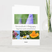 Giraffe Print Hart Verjaardag Kaart (Achterkant)