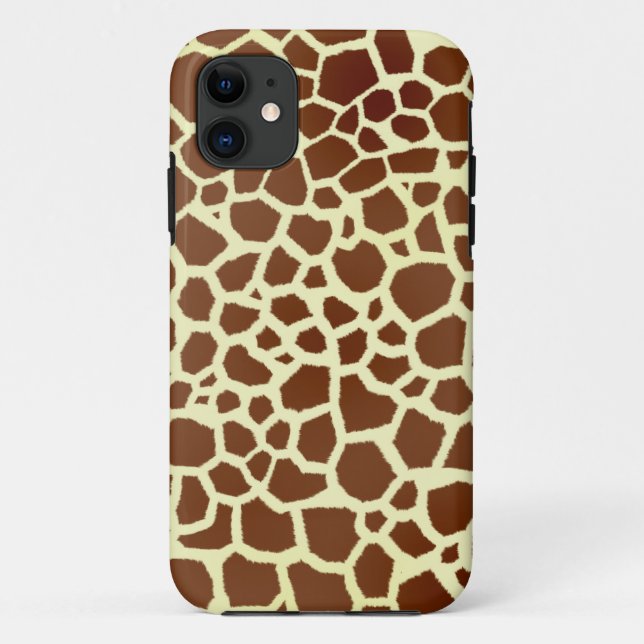 Giraffe Print iPhone 5 Hoesje (Achterkant)