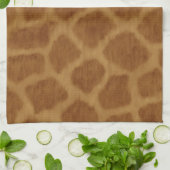 Giraffe Print keukenhanddoek (Gevouwen)