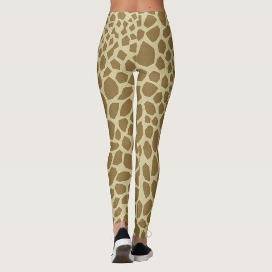Giraffe print legging (Achterkant)