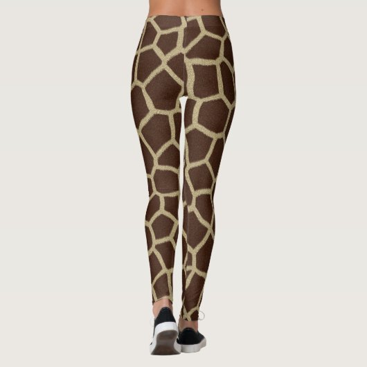 Giraffe print leggings (Achterkant)
