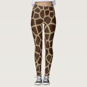 Giraffe print leggings (Voorkant)