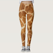 Giraffe print leggings (Voorkant)