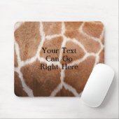 Giraffe Print Mousepad Muismat (Met muis)